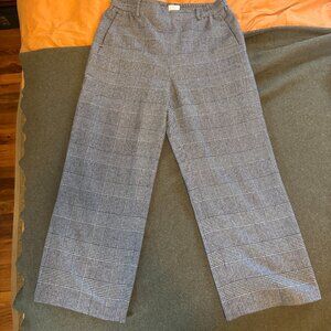 Wilfred Easy Cropped High-waisted Wool & Cashmere Blend Pants -L